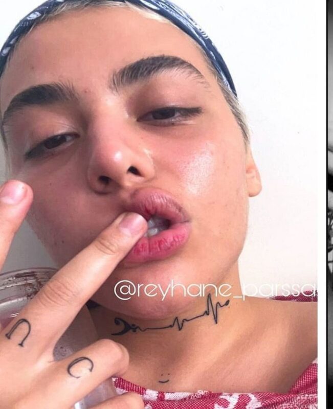 تصاویر شرم آور ریحانه پارسا در اتاق خوابش ( کاملا برهنه ) 😳