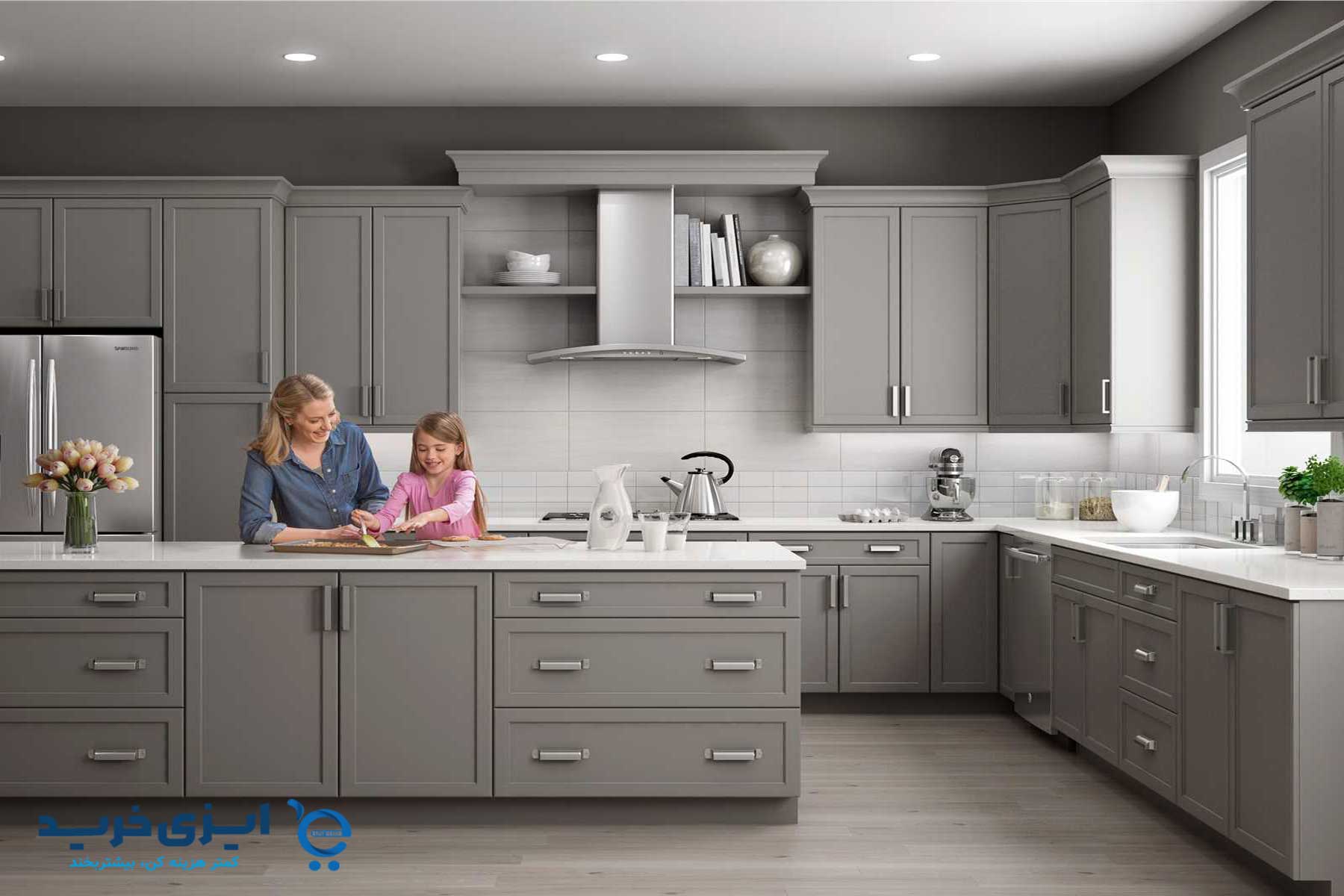 بهترین رنگ کابینت برای آشپزخانه 10 7 - بهترین رنگ کابینت برای آشپزخانه