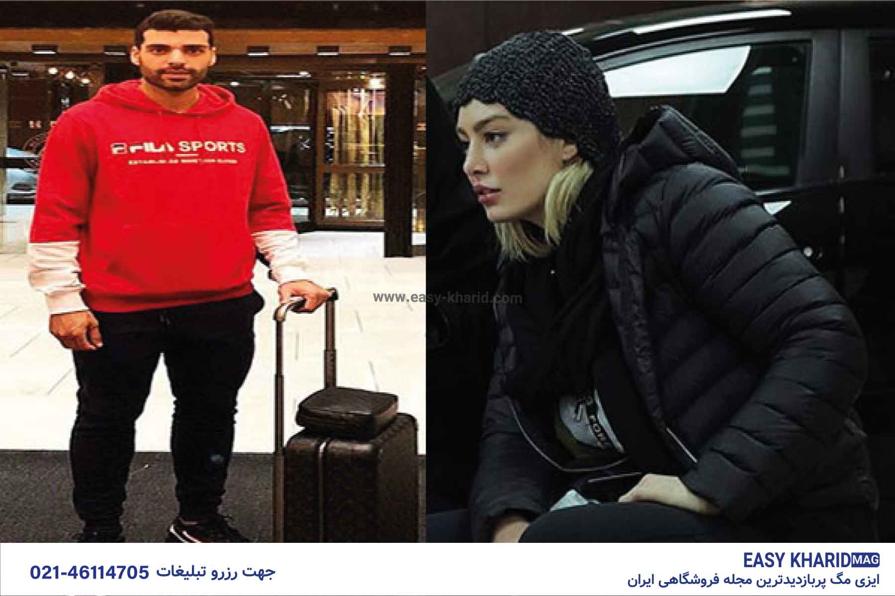 عکس لو رفته مهدی طارمی و سحر قریشی 2 11 - عکس لو رفته مهدی طارمی و سحر قریشی