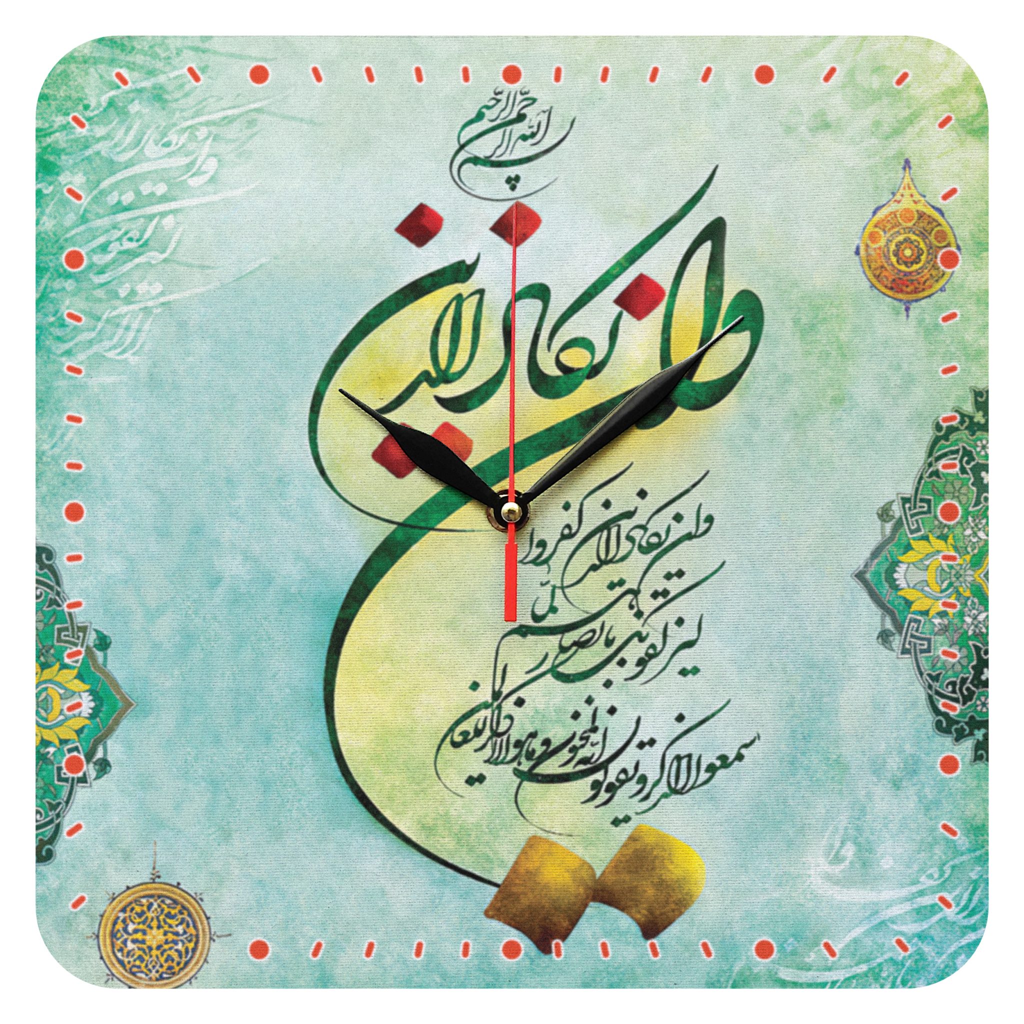 ساعت دیواری طرح و ان یکاد