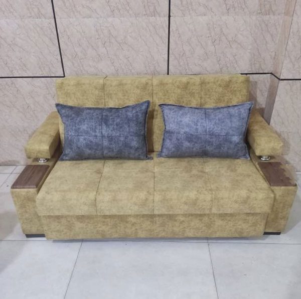 مبل تخت شو رایکا دو نفره مدل باکس...